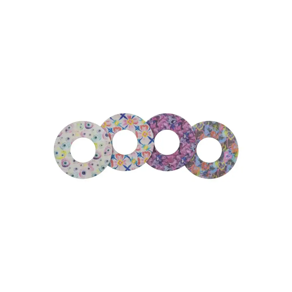 Plastre til FreeStyle Libre 3, Spring-serien, Spring Set I, 4 design