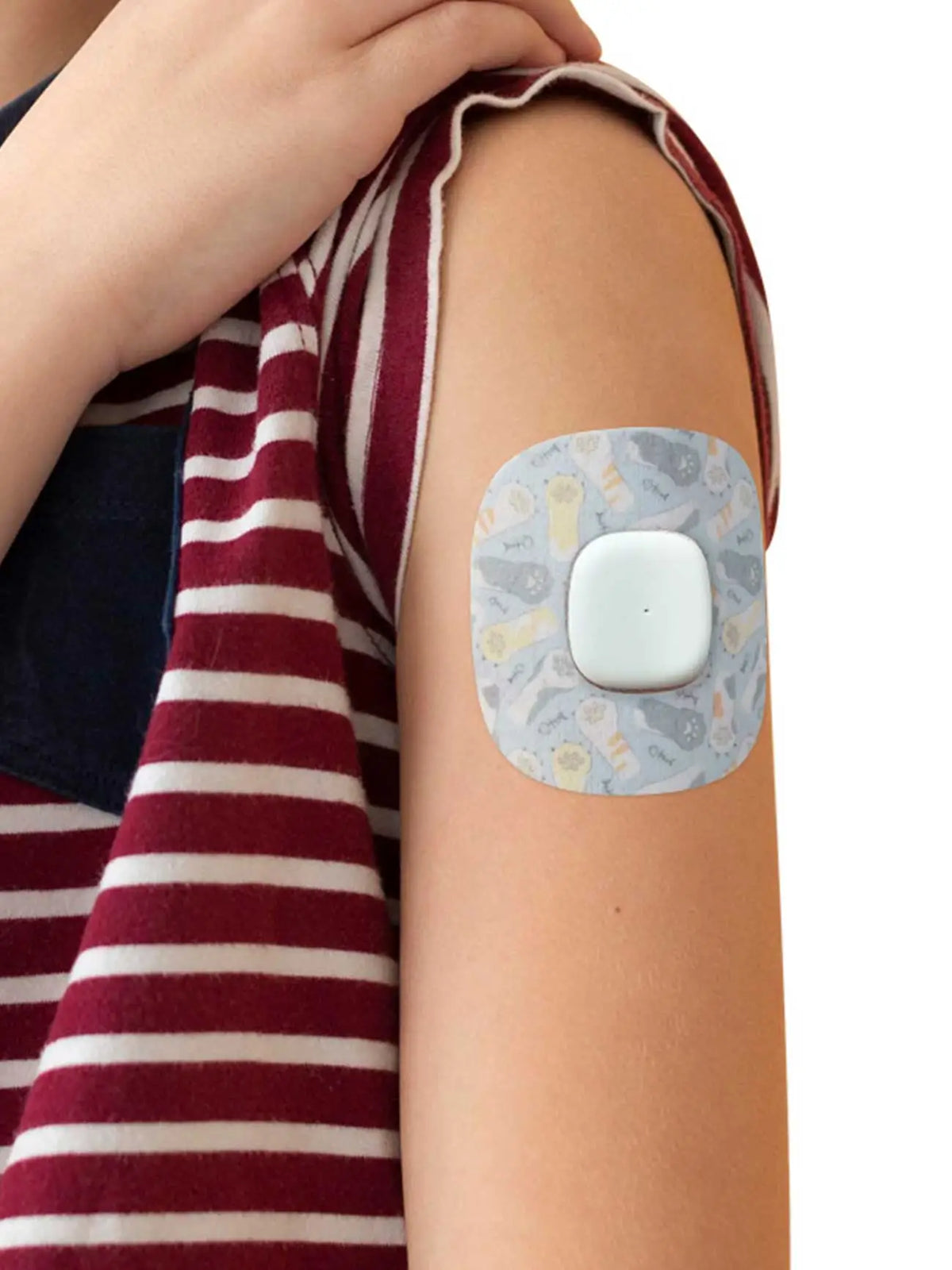 Børneplaster til Simplera Sync, killingedesign på armen