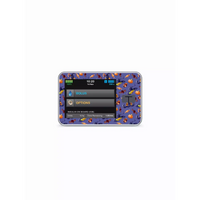 Tandem t:slim Insulin Pump with Halloween-themed stickers, showcasing festive designs.