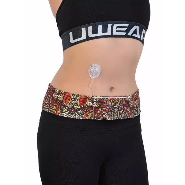 Insulinpumpebælte med print, Dia-BellyBand Prints