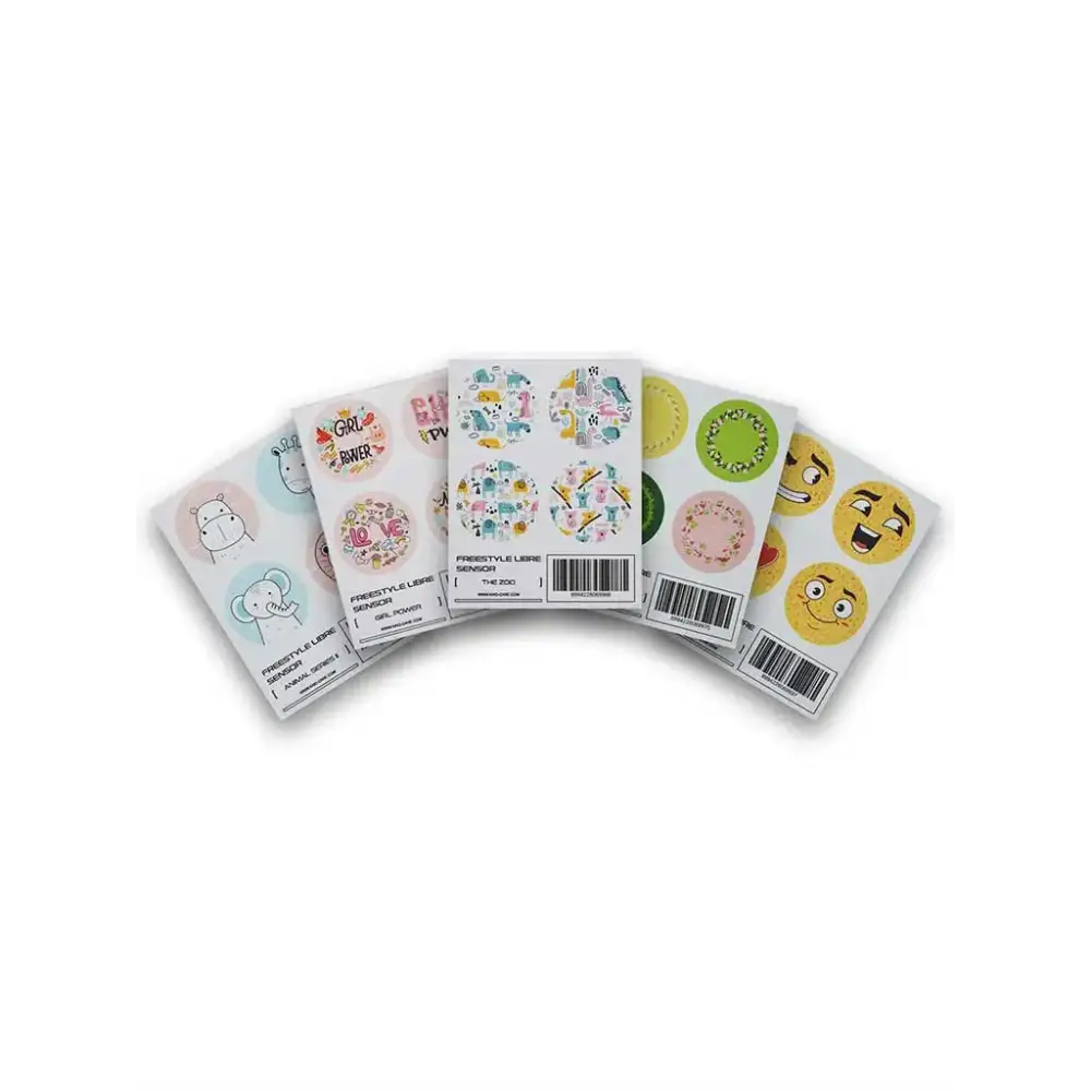 Freestyle Libre 1 & 2 Stickers – Smiley