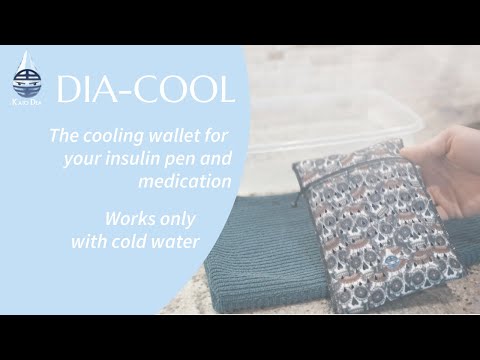 Insulinkølepung til 2 penne eller 2 hætteglas, Dia-Cool Kids