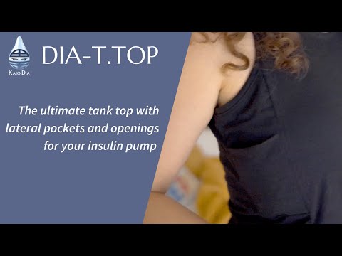 Tank top til insulinpumpe, Dia-T.Top