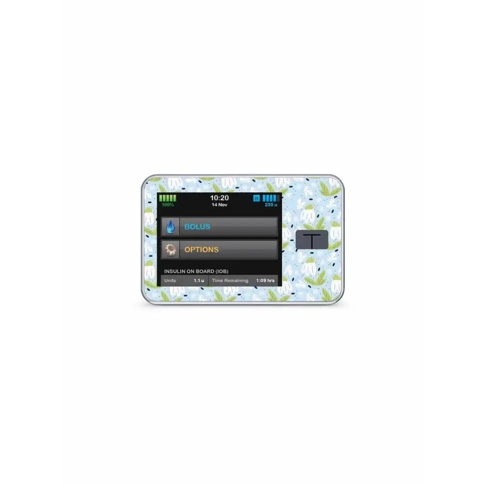 Tandem t:slim Insulin Pump Stickers - Spring Collection
