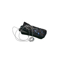 Vertical insulin pump case with cooling pack, fits popular pump models, vibrant eco-friendly print.